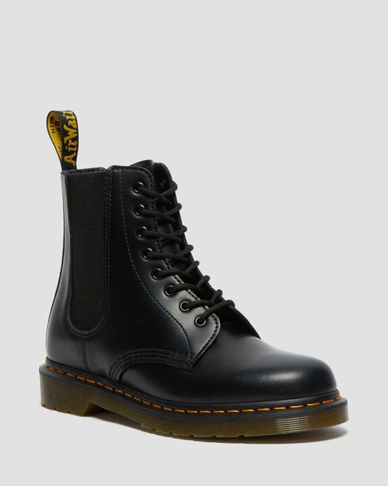 Pánské Kotníkové Boty Dr Martens 1460 Harper Smooth Læder Černé | GHLMQ-6157