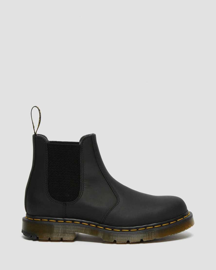 Dámské Chelsea Boty Dr Martens 2976 DM's Wintergrip Černé | EXULY-0539