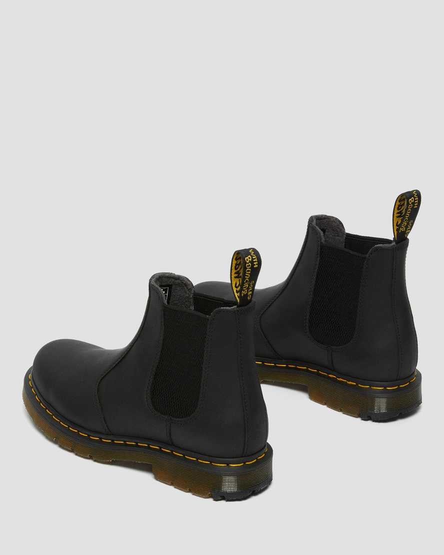 Dámské Chelsea Boty Dr Martens 2976 DM's Wintergrip Černé | EXULY-0539